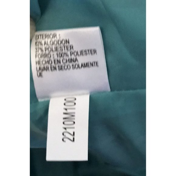 Alex Marie Women's 12 Retro Front Zip Sleeveless Lined Career Sheath Ruth Dress - Picture 5 of 8